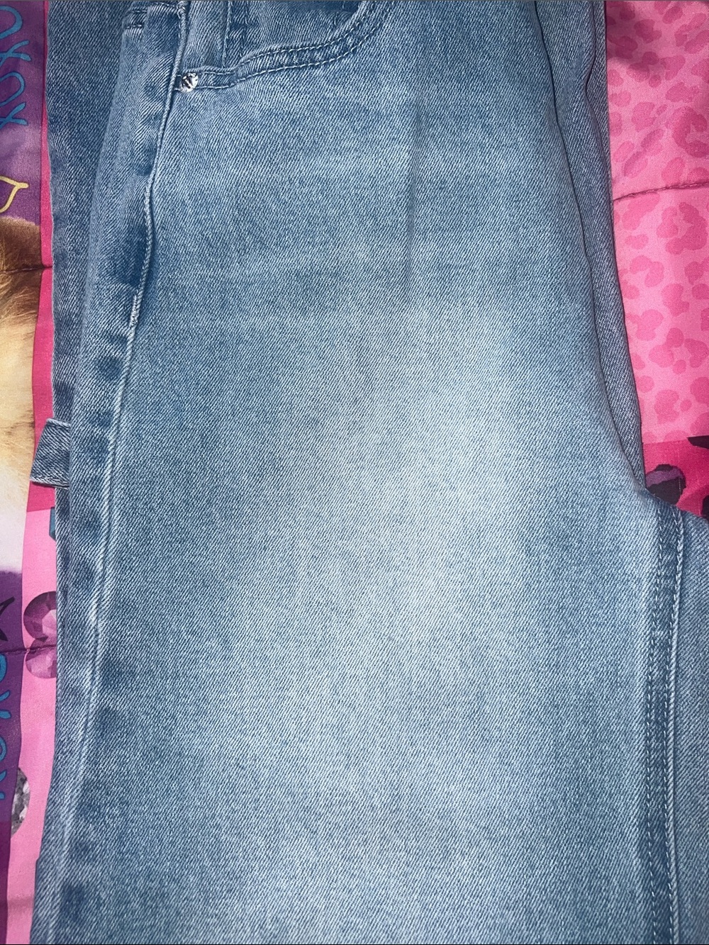 Juicy Couture Light Blue Wide-Leg Jeans - Picture 15 of 15